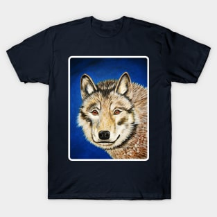 Grey Wolf Stare T-Shirt